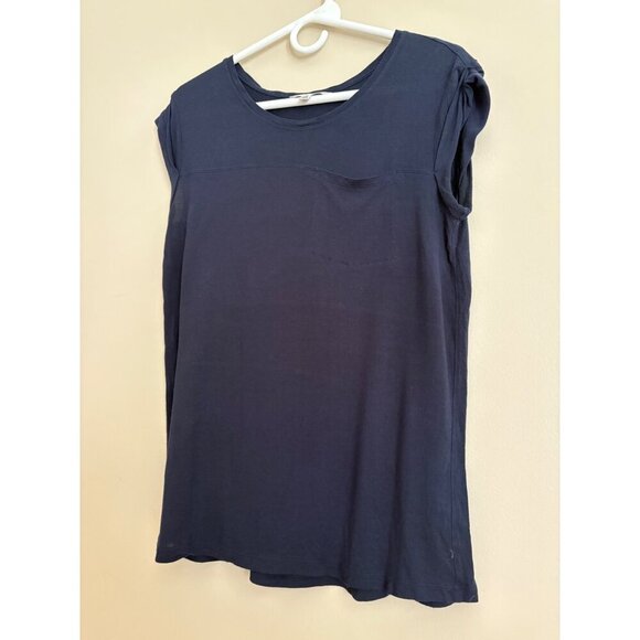 cAbi Classic Navy Blue Casual Pocket Staple T-Shirt Size XS - Picture 6 of 12